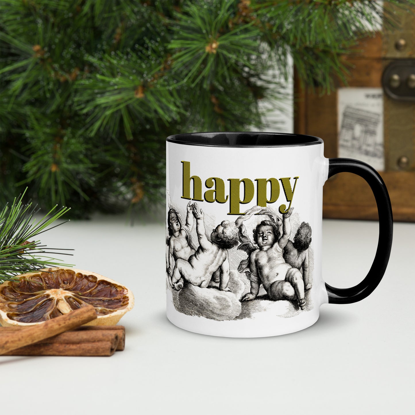 Coffee or tea Mug / Reason to be Happy