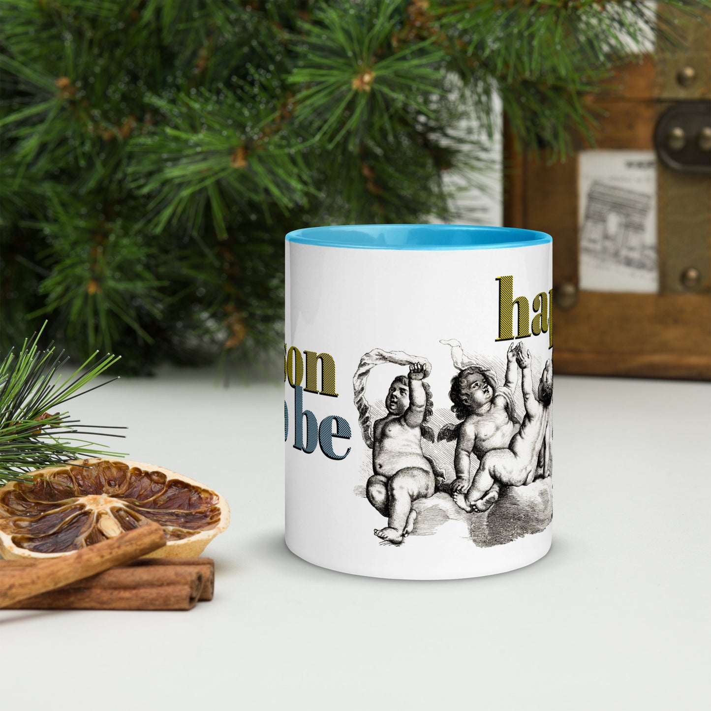 Coffee or tea Mug / Reason to be Happy