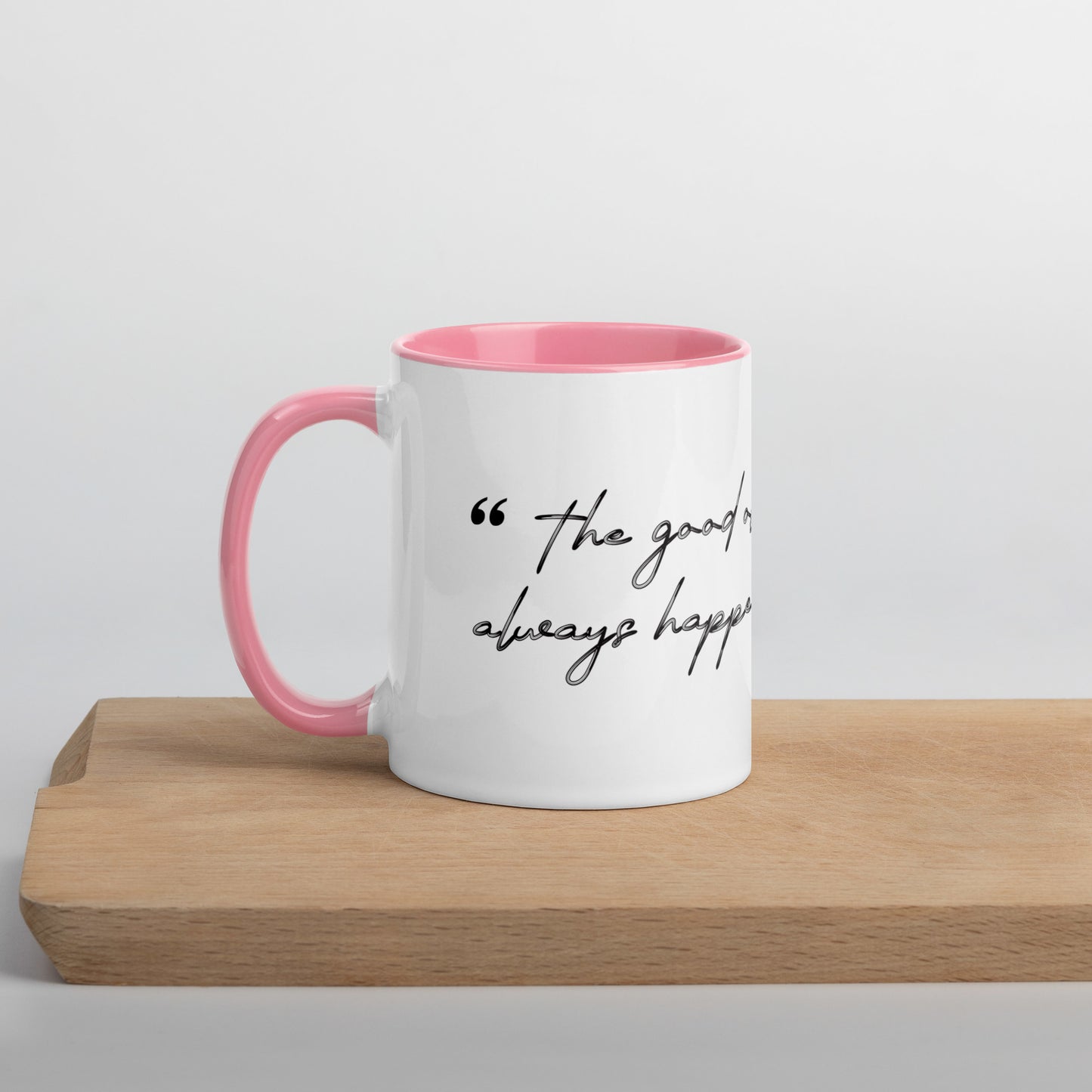 Mug with inscription / Good old days