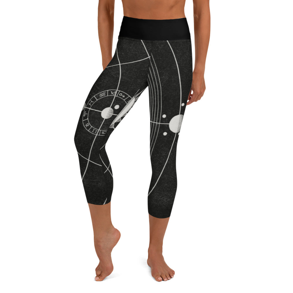 Solar biology / Yoga Capri Leggings