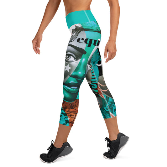 WOMAs-Yoga Capri Leggings