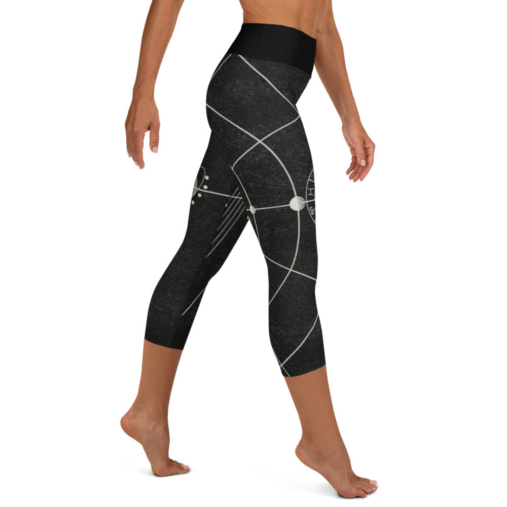 Solar biology / Yoga Capri Leggings