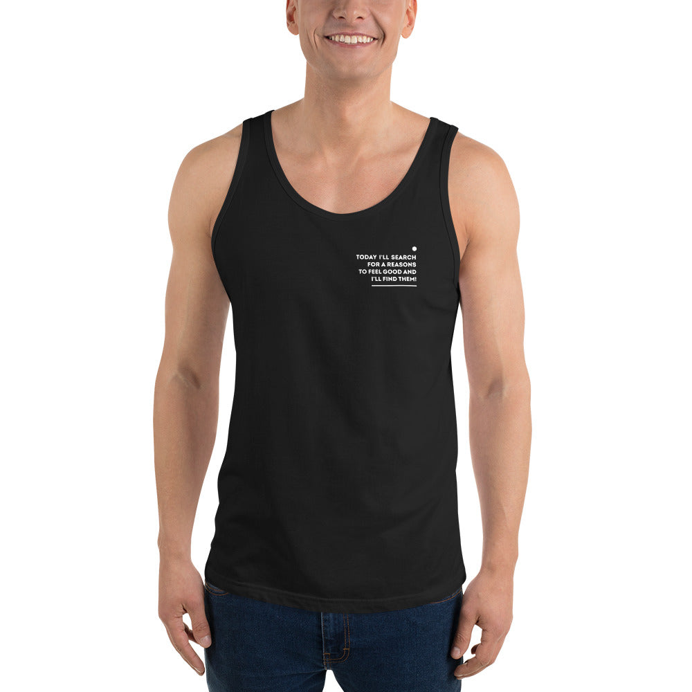 Inscription Tank Top /  I'll find them