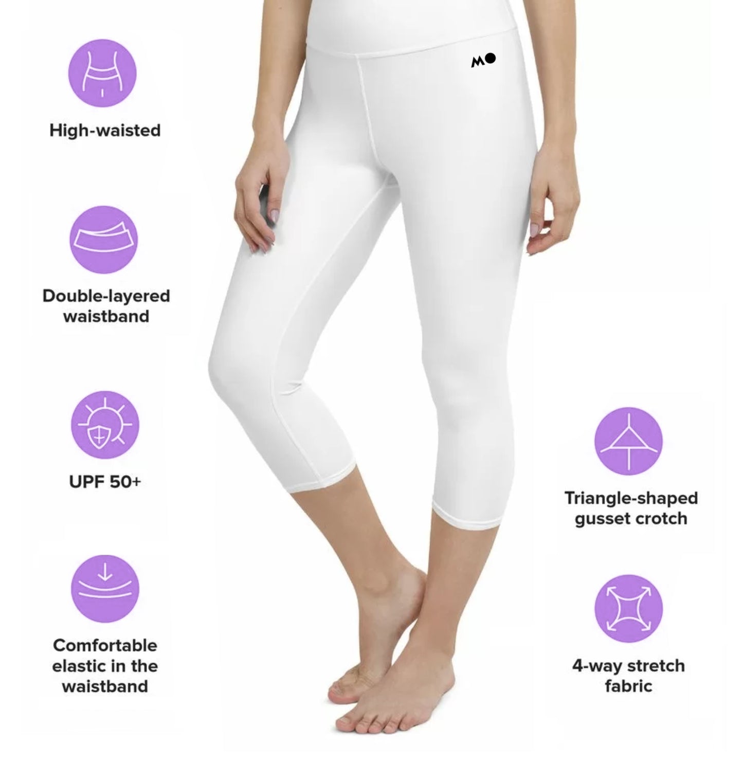 Things are working / High waist Capri Leggings