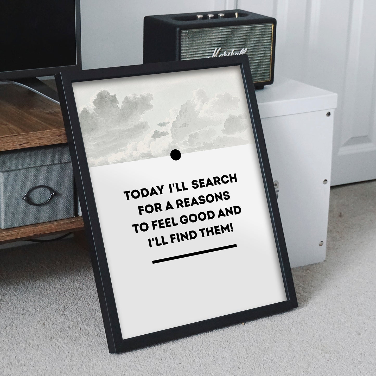 Affirmation Poster / I'll find them